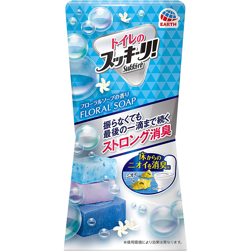 トイレのスッキーリ！Sukki-ri! フローラルソープの香り 400ml