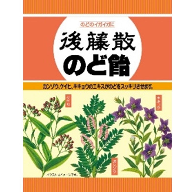 後藤散のど飴 80g