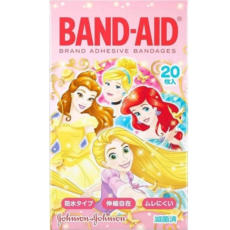 バンドエイド キッズシリーズ ディズニー プリンセス こどもサイズ 20枚入