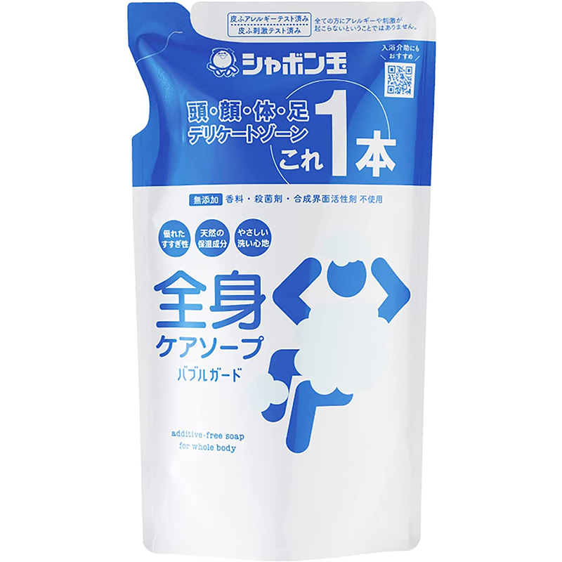 全身ケアソープバブルガードつめかえ用 470ml