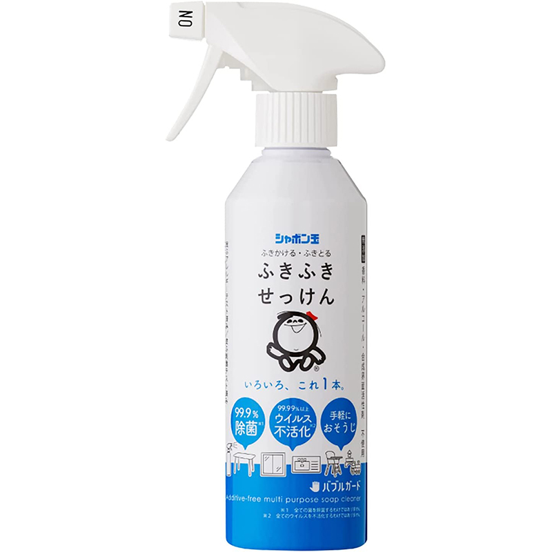 ふきふきせっけんバブルガードボトル 300ml