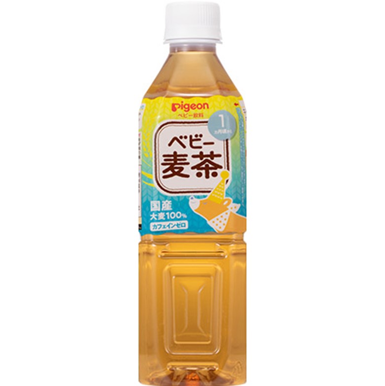 ピジョン ペットボトル飲料 ベビー麦茶 500ml