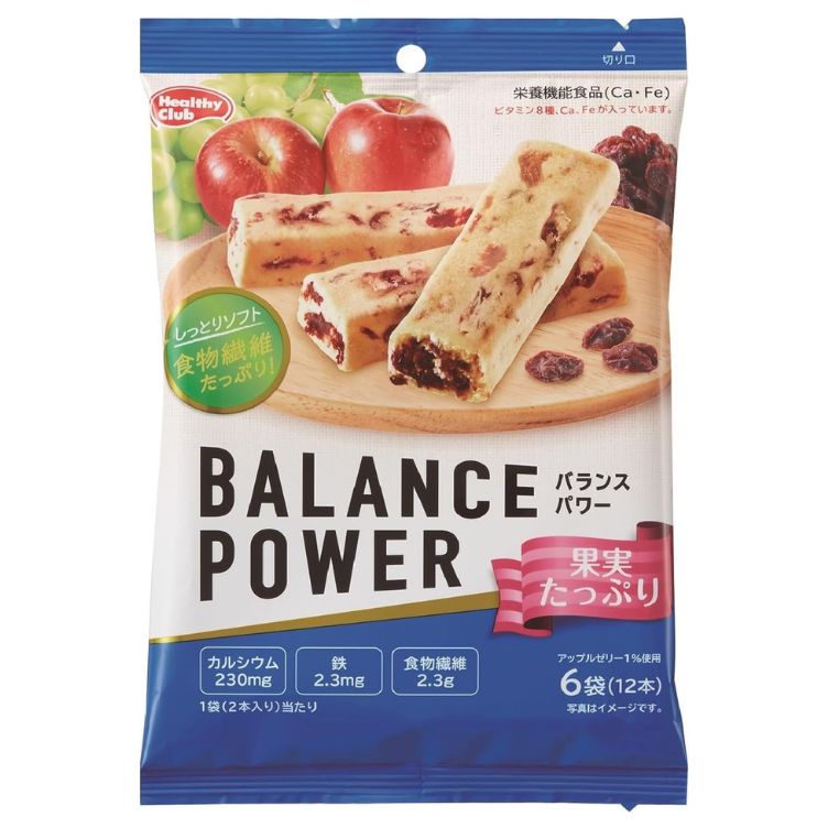 ハマダコンフェクト バランスパワー 果実たっぷり 6袋(12本入)