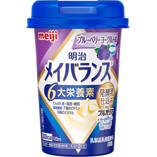 メイバランスMiniカップ ブルーベリーヨーグルト味 125ml