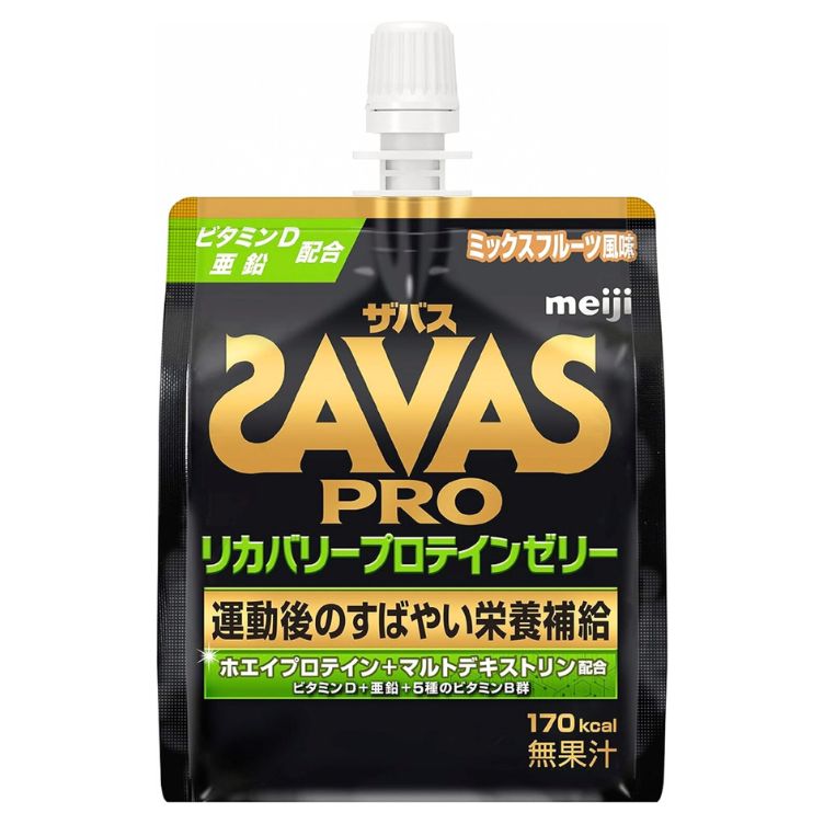 ザバス プロ リカバリープロテインゼリー ミックスフルーツ風味 180g