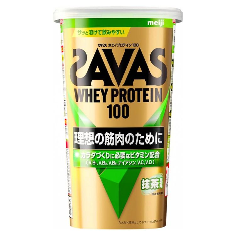 ザバス ホエイプロテイン100 抹茶風味 280g