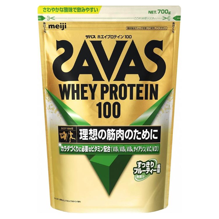 ザバス ホエイプロテイン100 すっきりフルーティー風味 700g