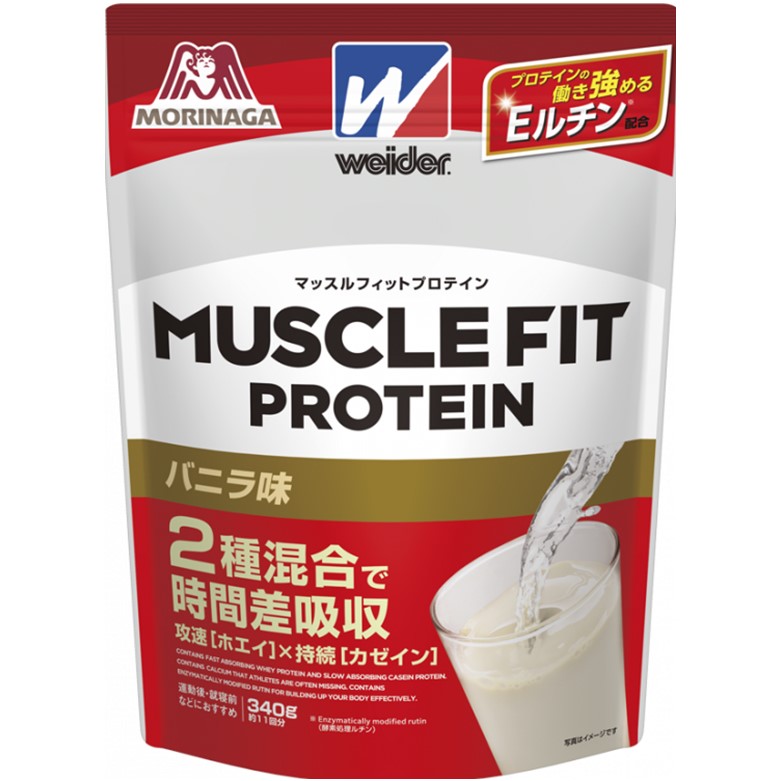 森永製菓 マッスルフィットプロテイン バニラ味 360g