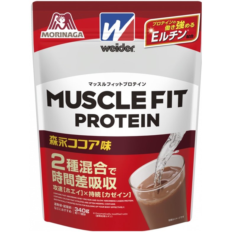 森永製菓 マッスルフィットプロテイン 森永ココア味 360g