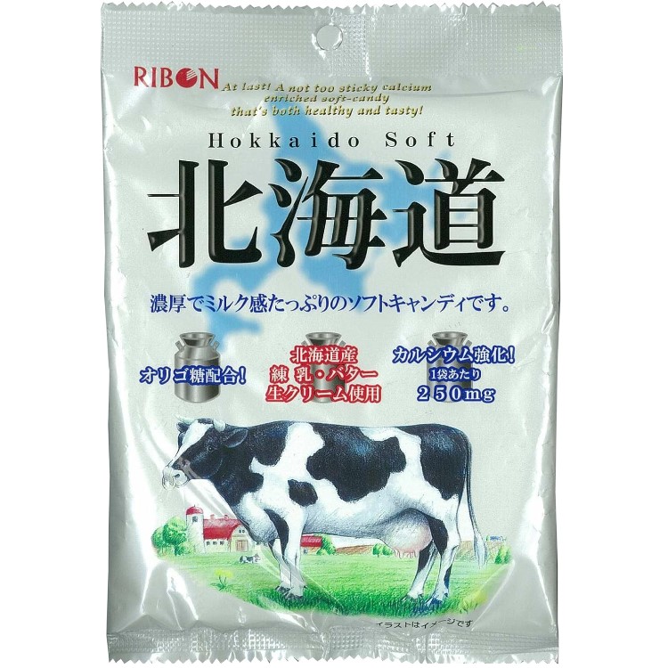 リボン ミルクソフトキャンデー 54g