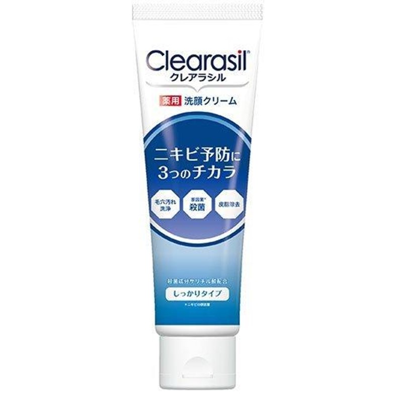 【医薬部外品】クレアラシル 薬用 洗顔クリーム しっかりタイプ 120g