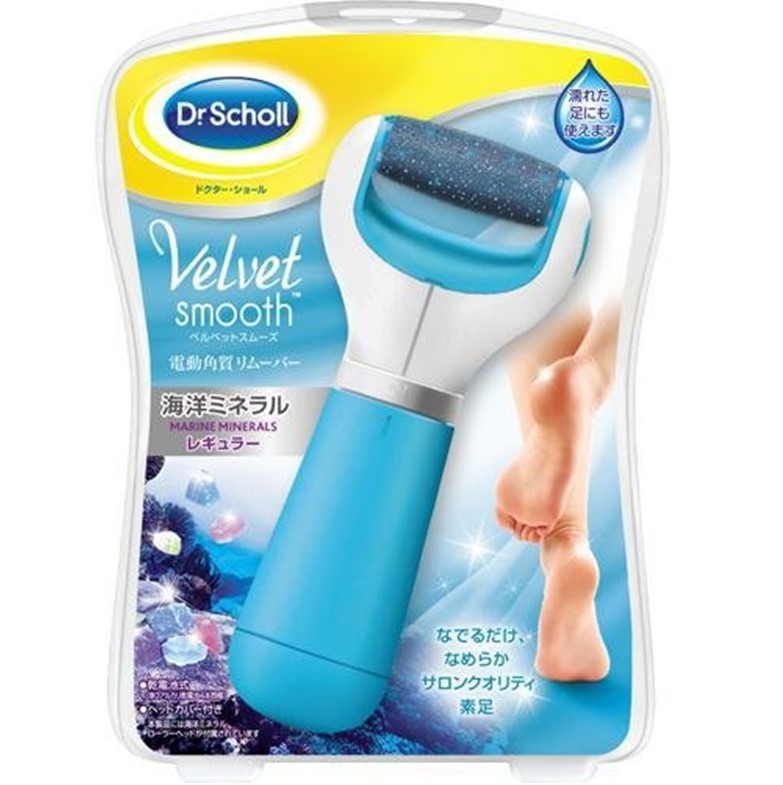 【ドクターショール】ベルベットスムーズ電動角質リムーバー　F05