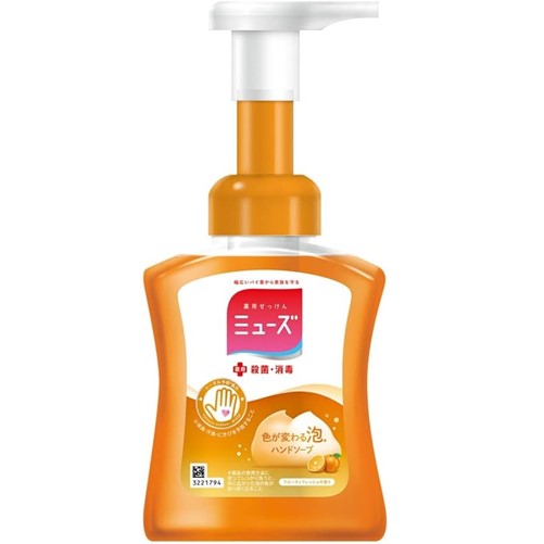 【医薬部外品】ミューズ 泡 ハンドソープ フルーティフレッシュの香り 本体ボトル 250ml