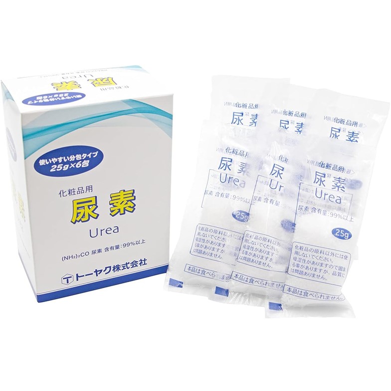 化粧品用 尿素 分包タイプ 25g×6包