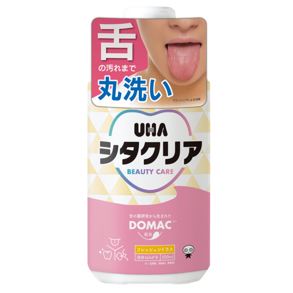 UHA シタクリア 液体はみがき フレッシュシトラス 500mL