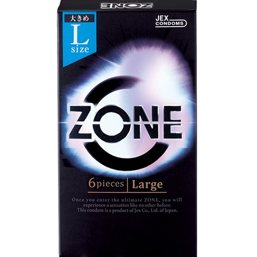 ZONE(ゾーン) コンドーム Large サイズ 6個入