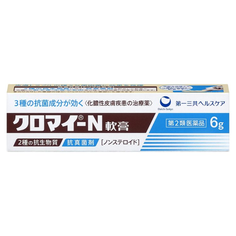 【第2類医薬品】クロマイ-N軟膏 6g