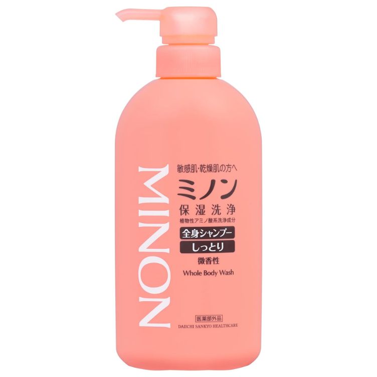 【医薬部外品】ミノン 全身シャンプー しっとりタイプ 450mL　　F15