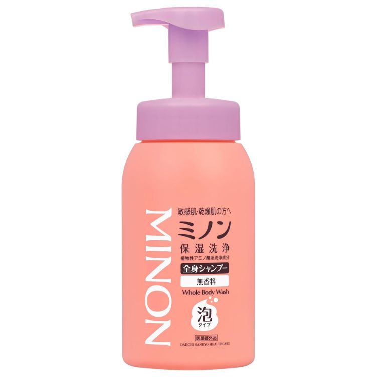 【医薬部外品】ミノン 全身シャンプー 泡タイプ 500mL