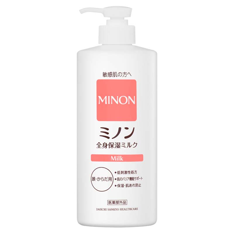 【医薬部外品】ミノン 全身保湿ミルク 400mL