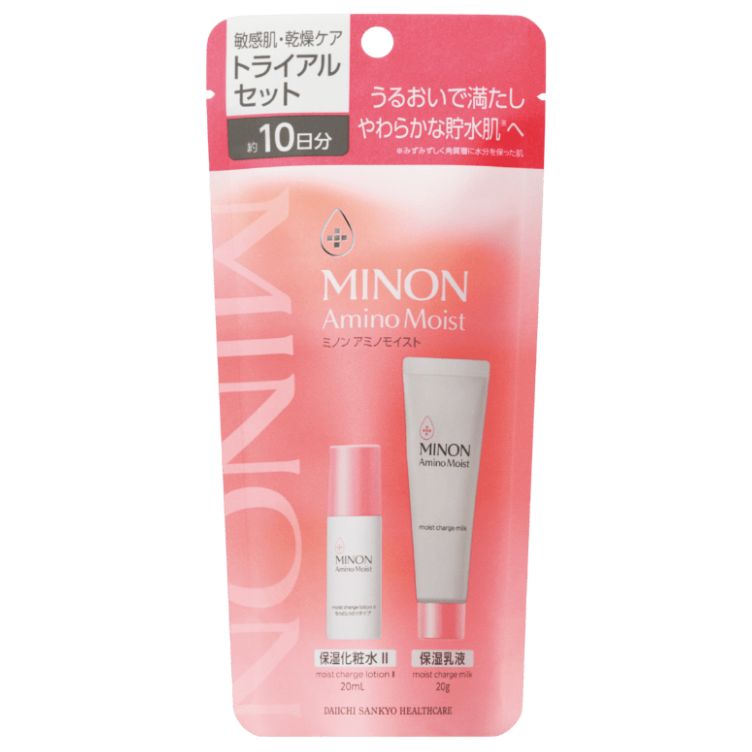 ミノンアミノモイスト 敏感肌・乾燥ケア トライアルセット