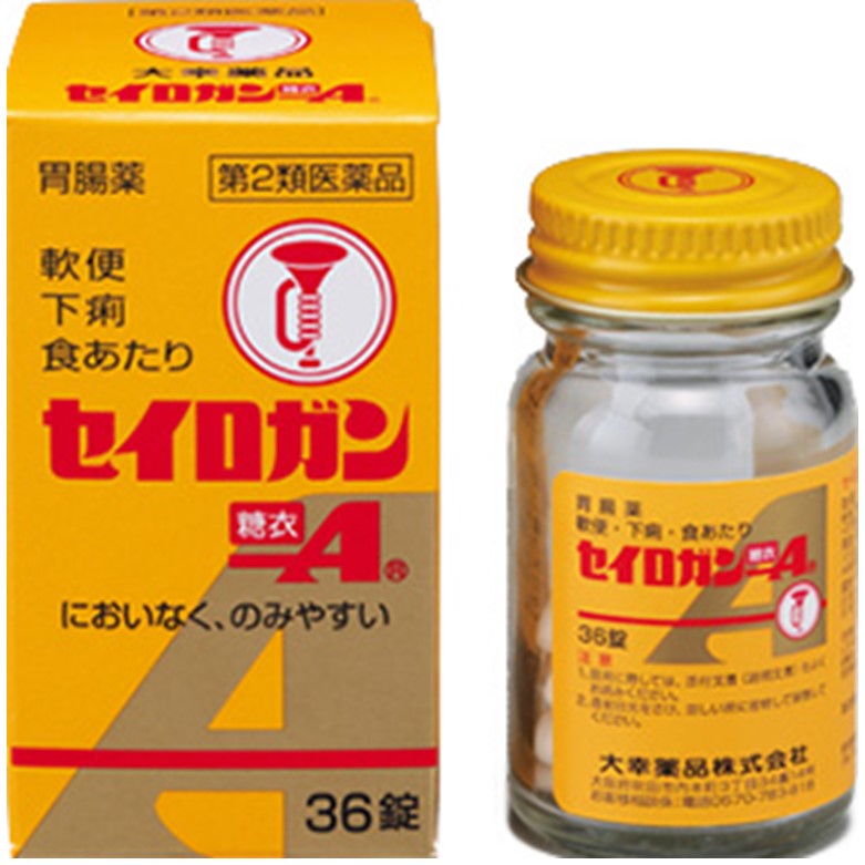 【第2類医薬品】セイロガン糖衣A 36錠