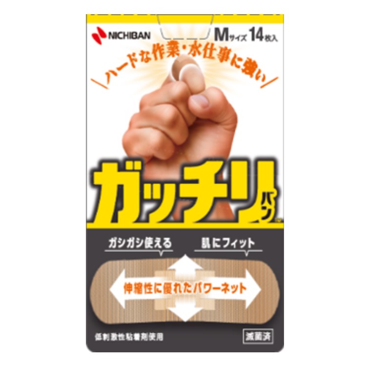 ニチバン ガッチリバン Mサイズ 14枚