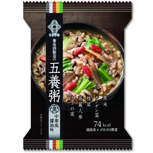 五養粥黒(中華風醤油味) 19.2g
