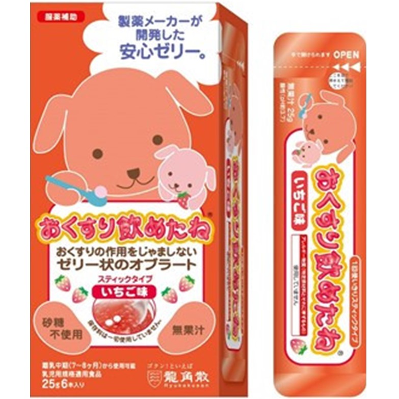 おくすり飲めたね スティックタイプ いちご味 25g×6本