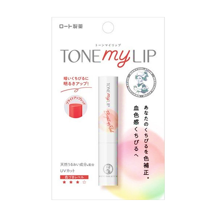 メンソレータム トーンマイリップ ブライトアップレッド 2.4g