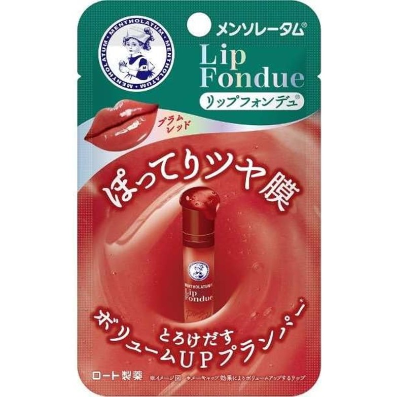 メンソレータム リップフォンデュ プラムレッド 3.2g