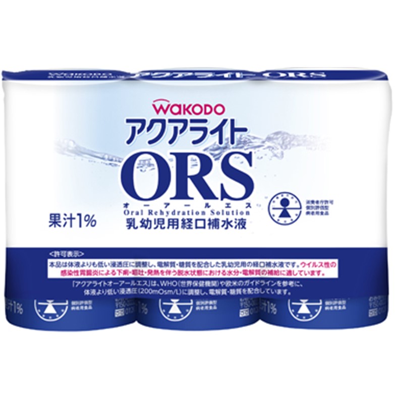 和光堂 アクアライトオーアールエス 125ml×3本
