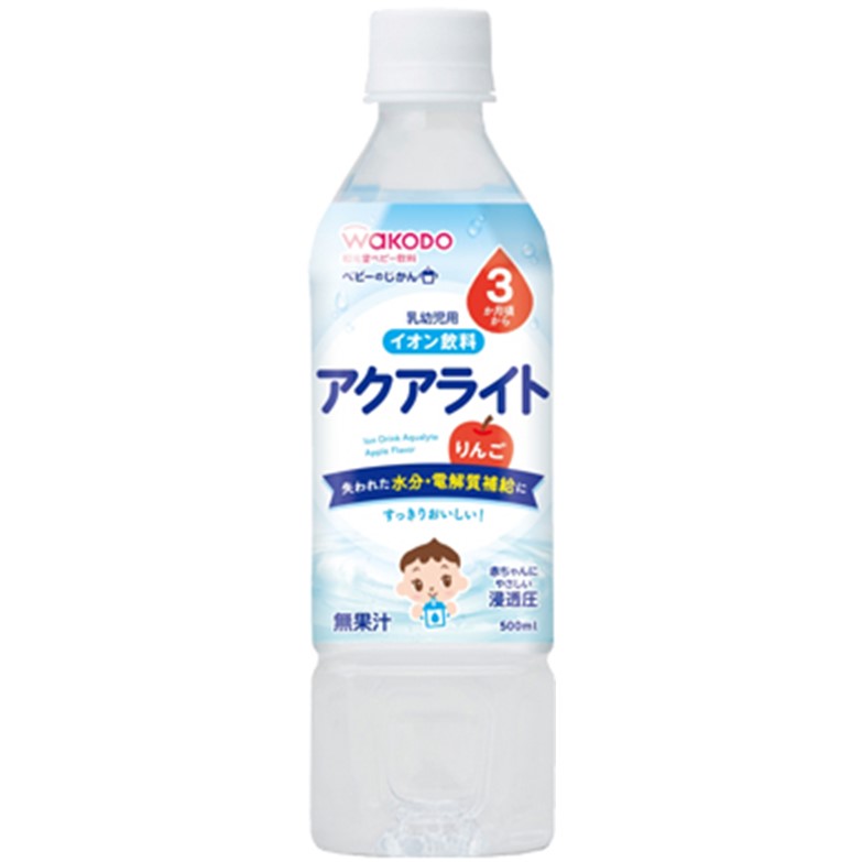 和光堂 ベビーのじかん アクアライトリンゴ 500ml