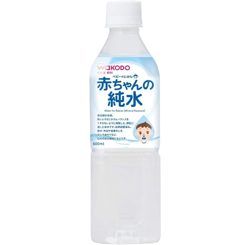 和光堂 ベビーのじかん 赤ちゃんの純水 500ml