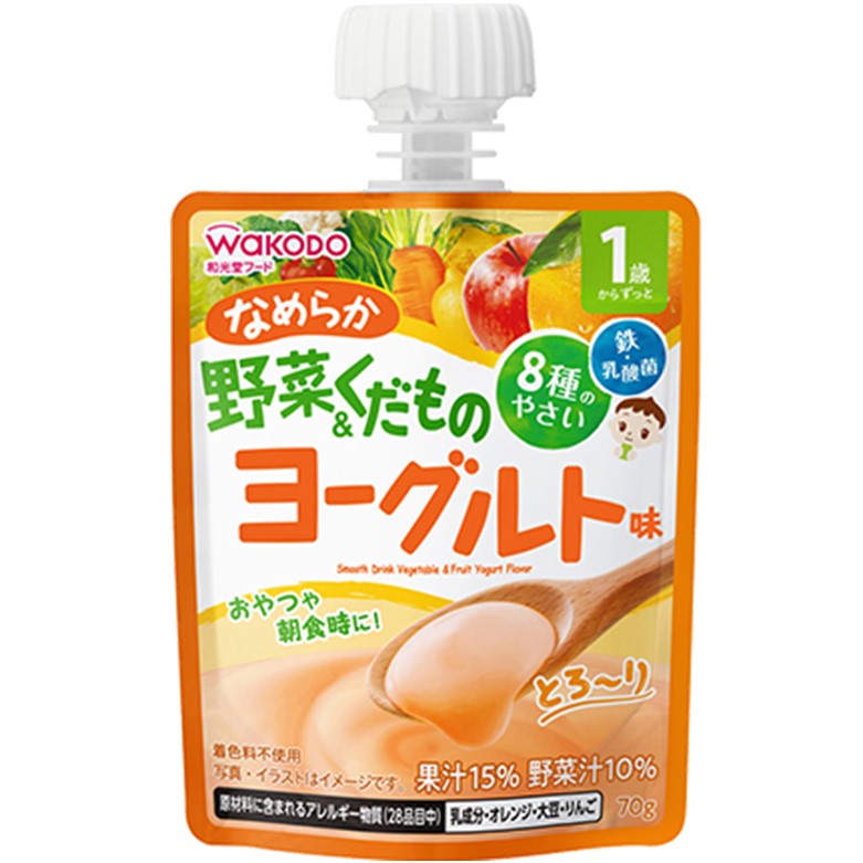 和光堂 1歳からのMYジュレドリンク なめらか野菜＆くだもの ヨーグルト味 70g