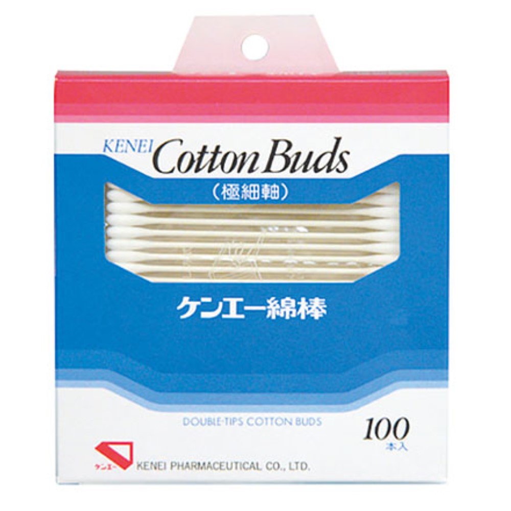健栄製薬 ケンエー綿棒 100本入
