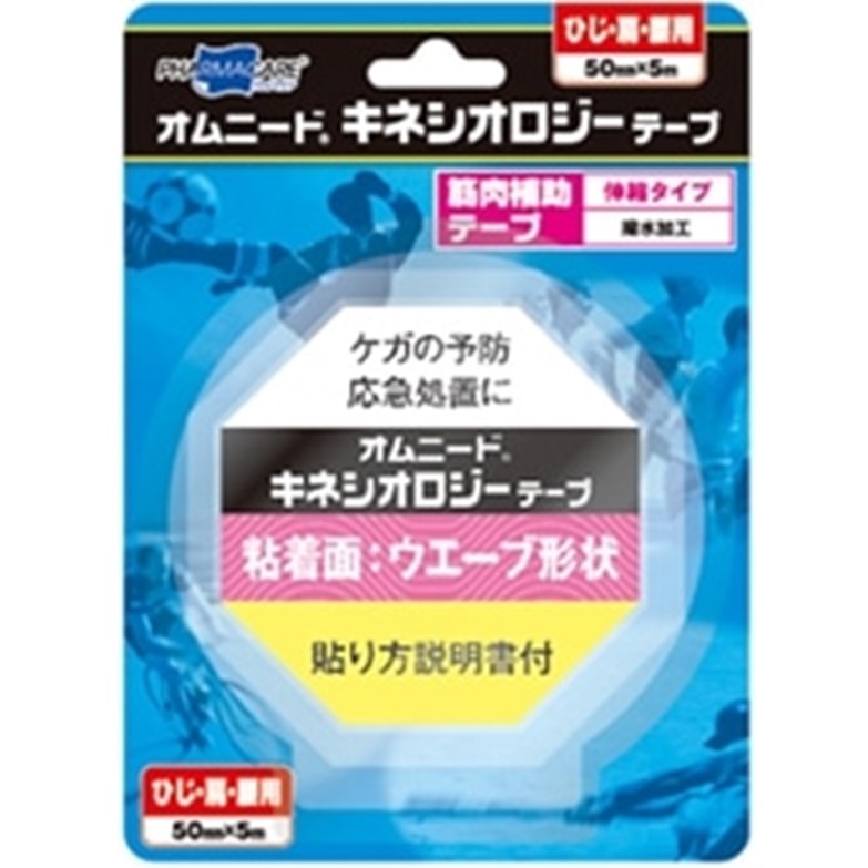 オムニードキネシオロジーテープ 50mm×5m 1巻