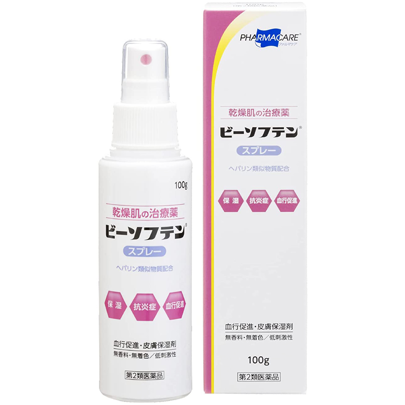 【第2類医薬品】ビーソフテンスプレー 100g