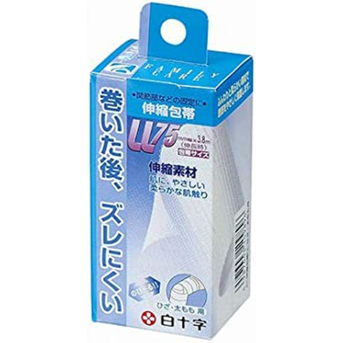 FC伸縮包帯 LL ひざ・太もも用 1個