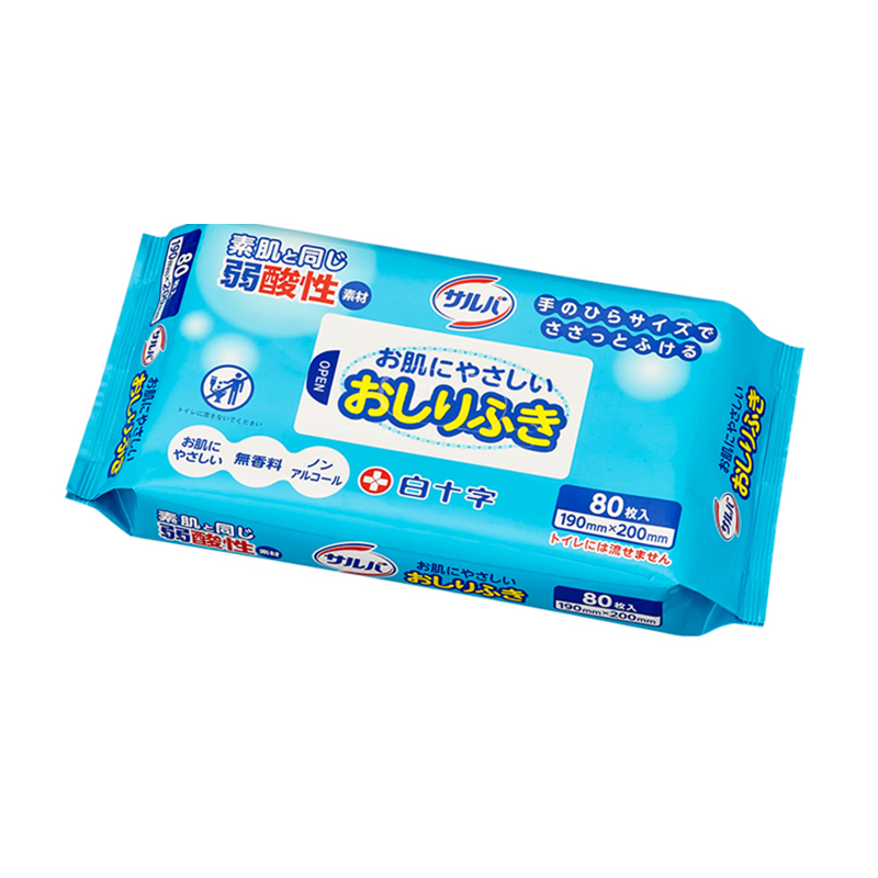 サルバ お肌にやさしいおしりふき 80枚
