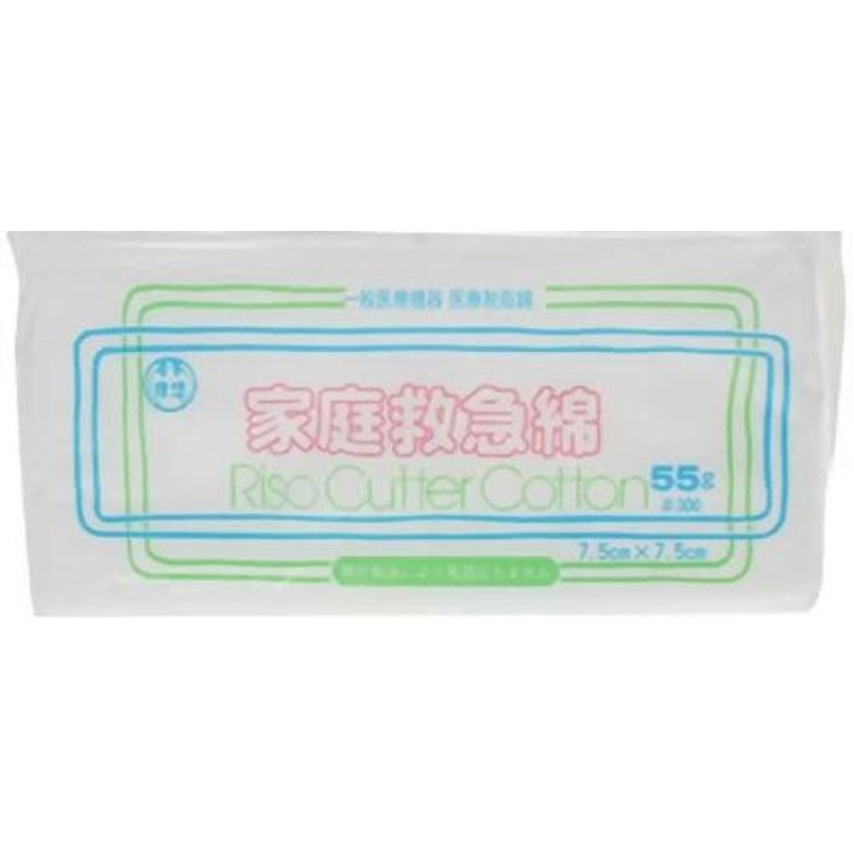 家庭用救急綿7.5cm×7.5cm 55g