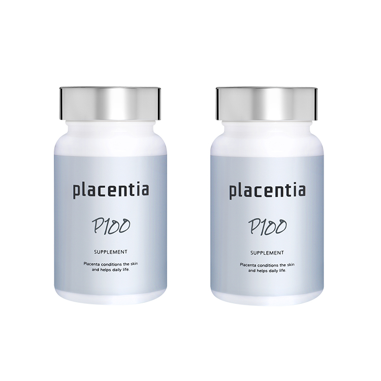 【50％ポイント還元中】placentia(プラセンティア) サプリメント 60粒 2セット