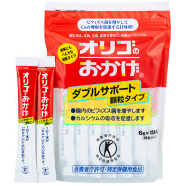 オリゴのおかげ ダブルサポート顆粒 6g×15本
