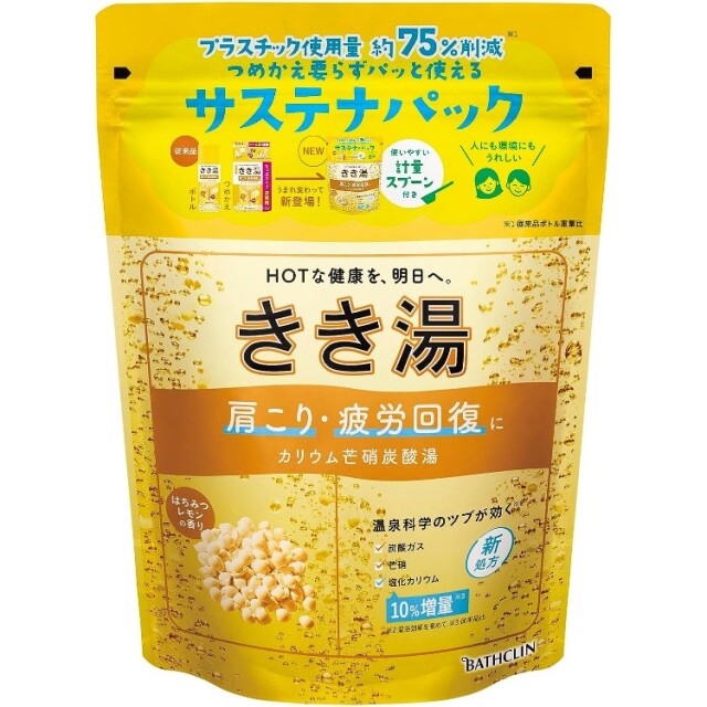 【医薬部外品】きき湯 カリウム芒硝炭酸湯 360g