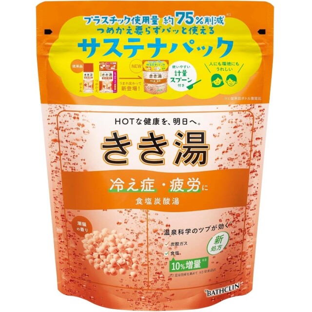 【医薬部外品】きき湯 食塩炭酸湯 360g