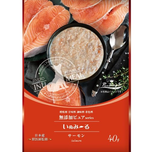 いぬみ～る 無添加ピュア PureValue5 サーモン 40g