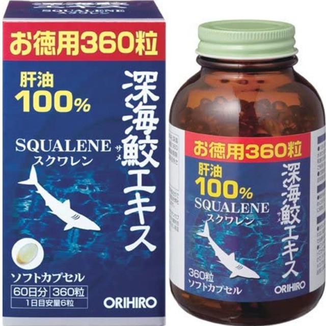 【オリヒロ】深海鮫エキス粒徳用　３６０粒　F25