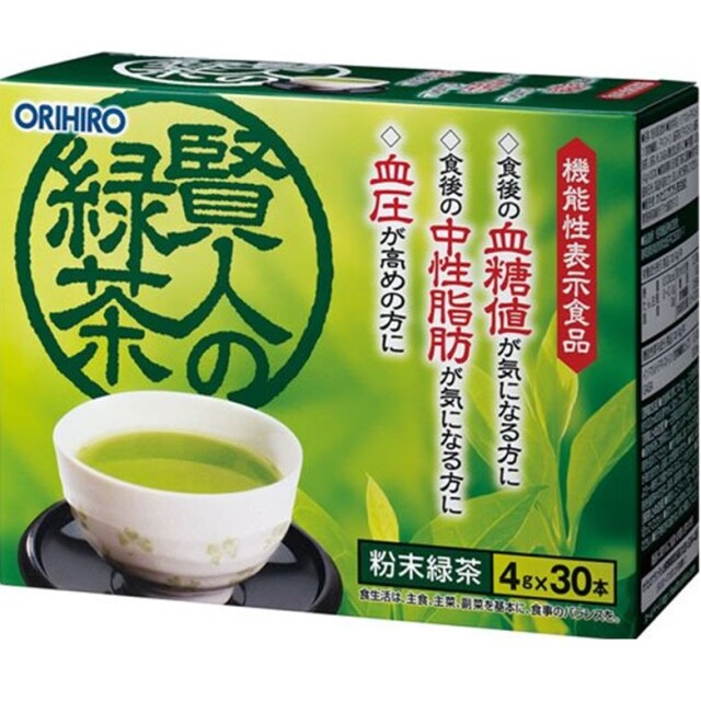 オリヒロ 賢人の緑茶 120g(4g×30本)