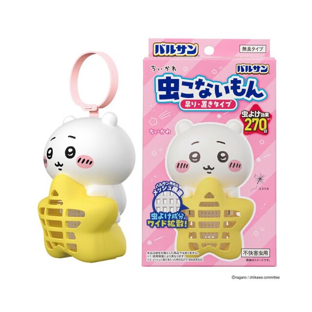 バルサンちいかわ虫こないもん吊り・置きタイプ 270日（ちいかわ） 1個