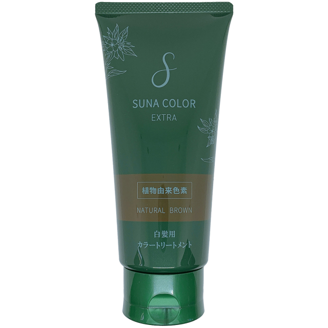 SUNAカラートリートメントEX 白髪用 ナチュラルブラウン 180g